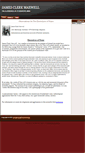 Mobile Screenshot of jamesclerkmaxwell.net